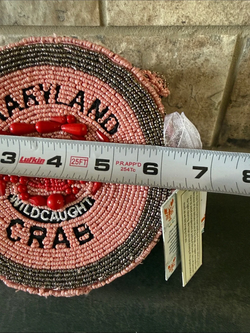 Beaded Maryland Crab Crossbody - Adorable!